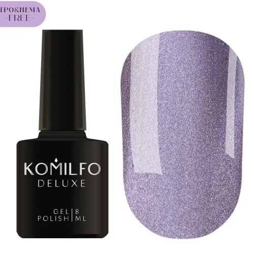 Gel Nail Polish Komilfo Silk Cat eye No. 004 HEMA/TPO free, 8 ml