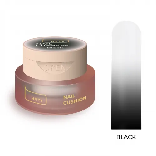 HEYLOVE Gel-Farbe Nail Cushion Black, 2 g