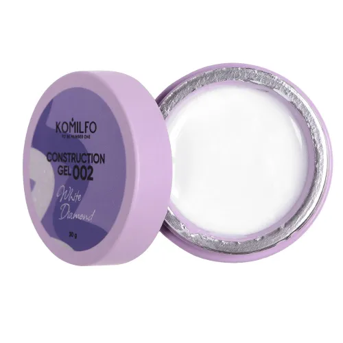 Komilfo Construction Gel 002 White Diamond, 30 g