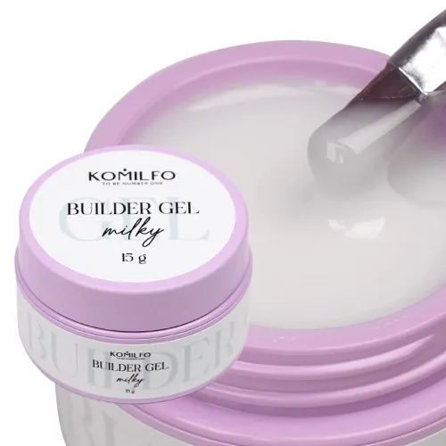 Komilfo Builder Gel Milky, 15 g