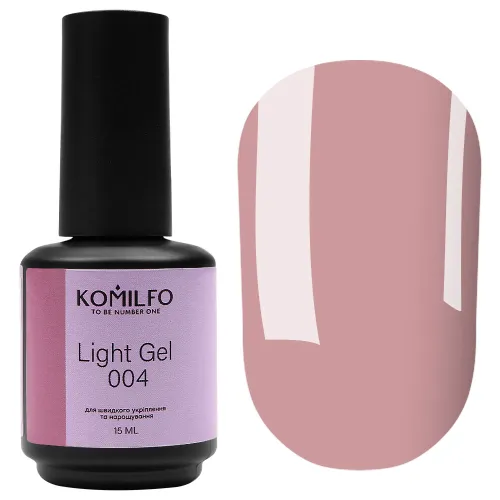 Komilfo Light Gel No. 004, 15 ml