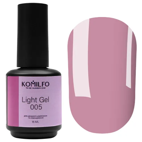 Komilfo Light Gel No. 005, 15 ml