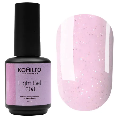 Komilfo Light Gel No. 008, 15 ml