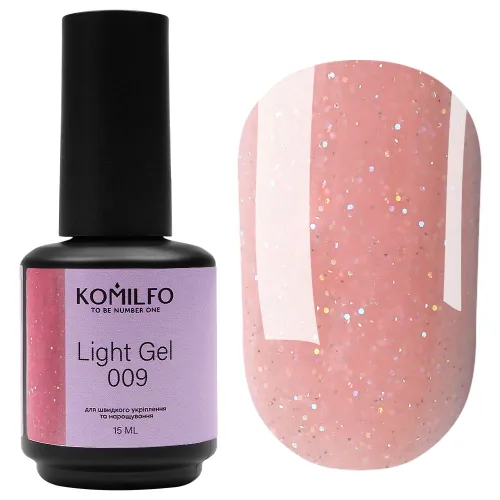 Komilfo Light Gel No. 009, 15 ml