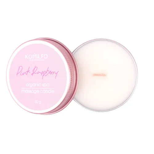  Komilfo Massage Candle - Pink Raspberries, 30 g
