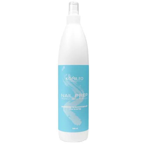 Komilfo Nail Prep - disinfectant and degreaser for nails, 500 ml