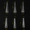 Komilfo Acryl Gel Top Nail Forms - Long Gothic, 130 pieces