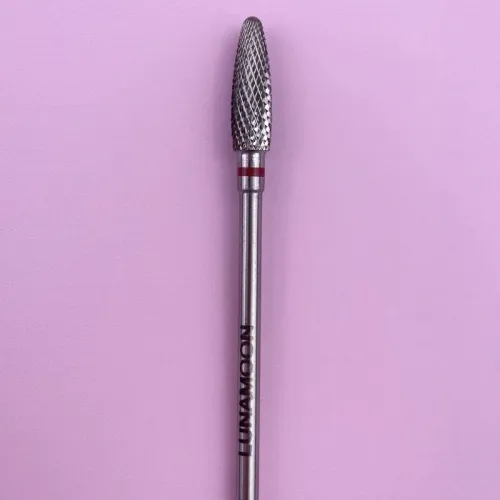 Carbide Drill Bit "Corn" Soft Red (R), 4.0 mm, LUNAmoon (4820295813262)