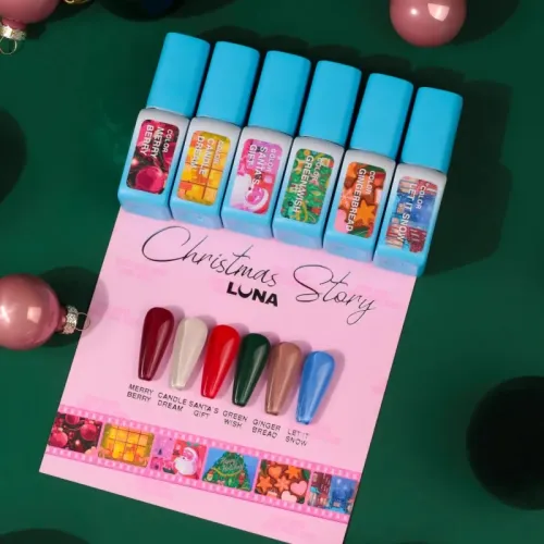 Christmas Story Collection (gel polish 6*8 ml) LUNAmoon