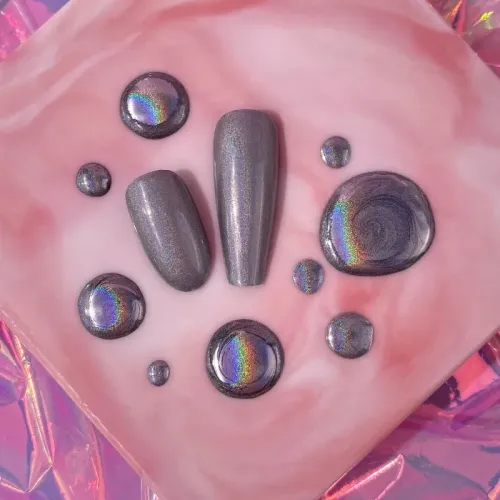 Гель-краска для ногтей Holographic Metallic Gel 5 ml LUNAmoon