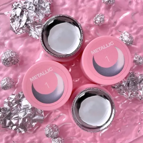 Гель-краска для ногтей Metallic Gel №1 5 ml LUNAmoon