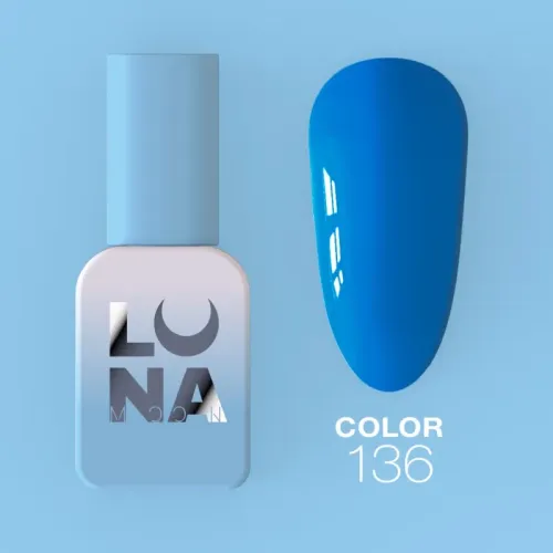 Gel Polish Color №136 8 ml LUNAmoon