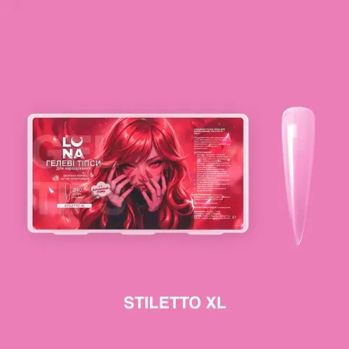 Gel Tips Stiletto XL LUNAmoon