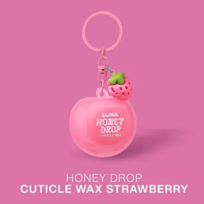 Honey Drop Cuticle Wax Strawberry 5 ml LUNAmoon
