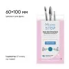Kraft bags for air and steam sterilization (white) 60x100 mm, 100 pcs (with class 4 indicator) MicroStop
