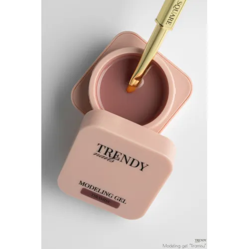Modeling gel "Tiramisu" 30 ml, TRENDY Nails