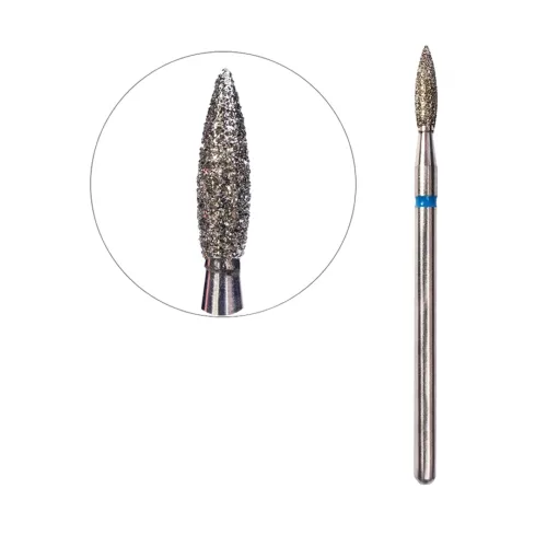 Diamond nozzle flame blue (2,1*8 mm) NAILS OF THE DAY