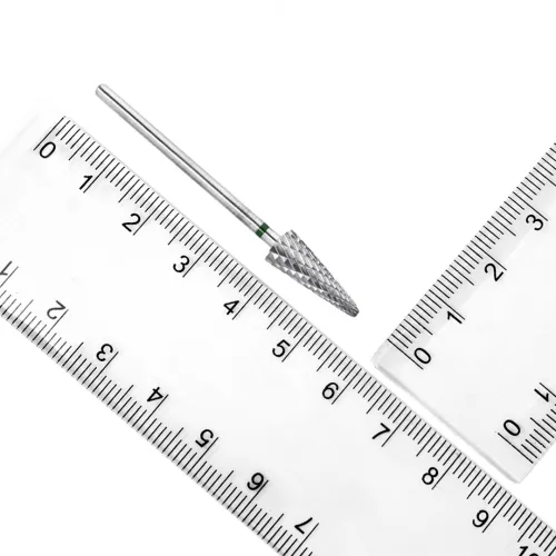 Drill Bit Hard-Alloy (cone, green, 6*17 mm) NAILS OF THE DAY