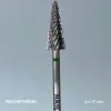 Drill Bit Hard-Alloy (cone, green, 6*17 mm) NAILS OF THE DAY