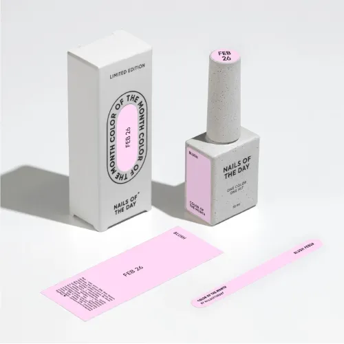 NAILS OF THE DAY Color of the month February 2026 Blush 10 ml