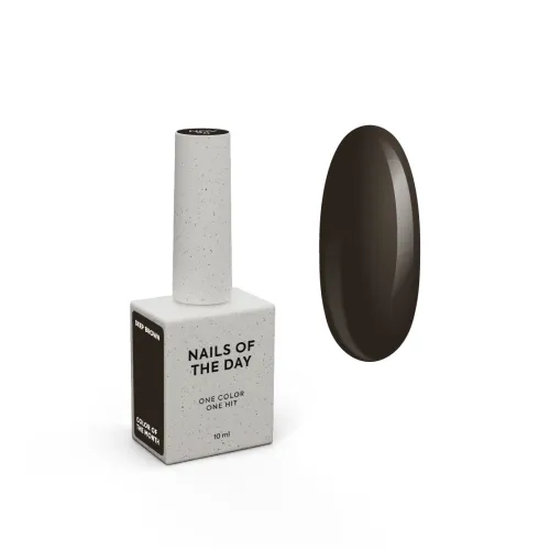 NAILS OF THE DAY Color of the month November 2025 Deep Brown 10 ml