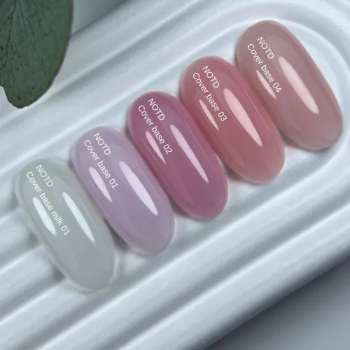 NAILS OF THE DAY Cover base 01, 10 мл NEW FORMULA