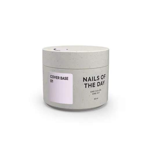 NAILS OF THE DAY Cover base 01, 30 мл NEW FORMULA