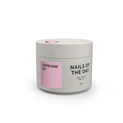 NAILS OF THE DAY Cover base 02, 30 мл NEW FORMULA