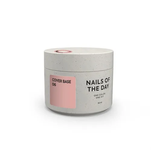 NAILS OF THE DAY Cover base 06, 30 мл NEW FORMULA