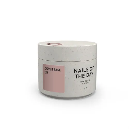 NAILS OF THE DAY Cover base 09, 30 мл NEW FORMULA