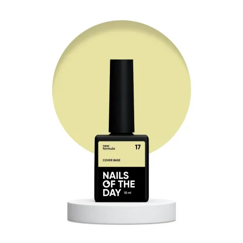 NAILS OF THE DAY Cover base 17, 10 ml NEW FORMULA