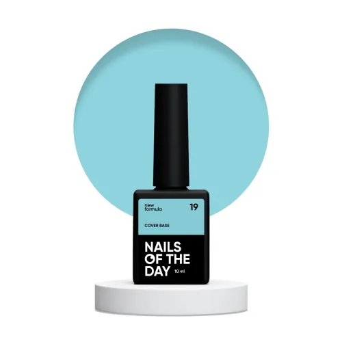 NAILS OF THE DAY Cover base 19, 10 ml NEW FORMULA