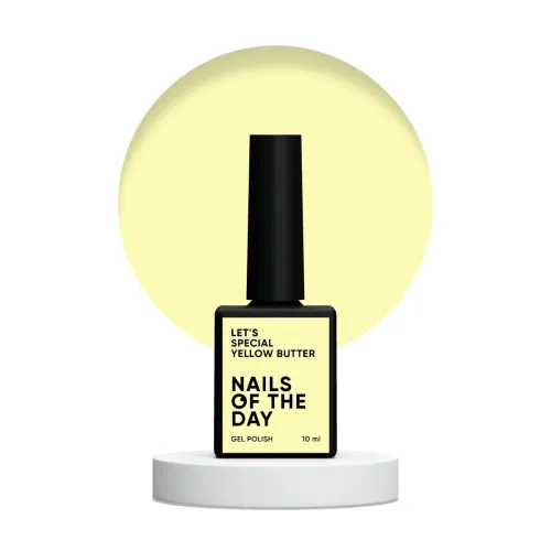 NAILS OF THE DAY Let's special Yellow Butter, 10 ml