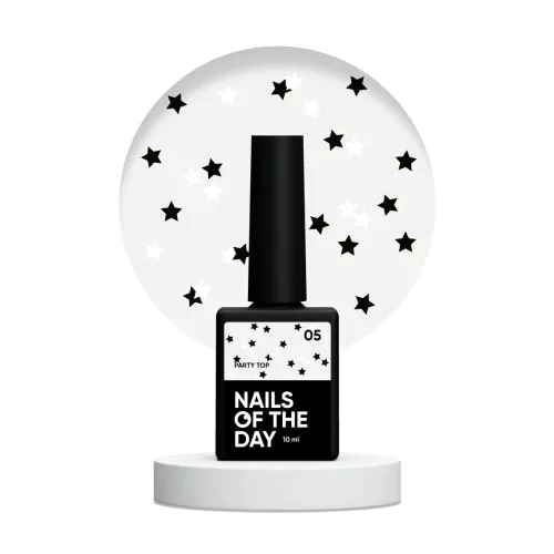 NAILS OF THE DAY Party top 05, 10 мл