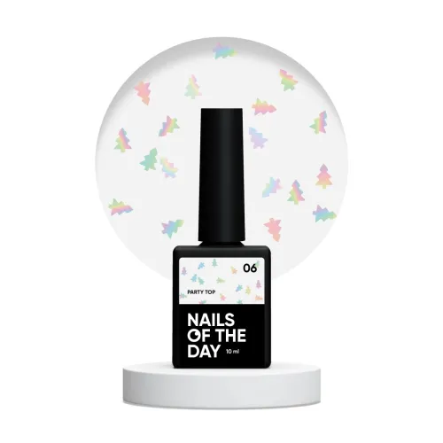 NAILS OF THE DAY Party top 06, 10 мл