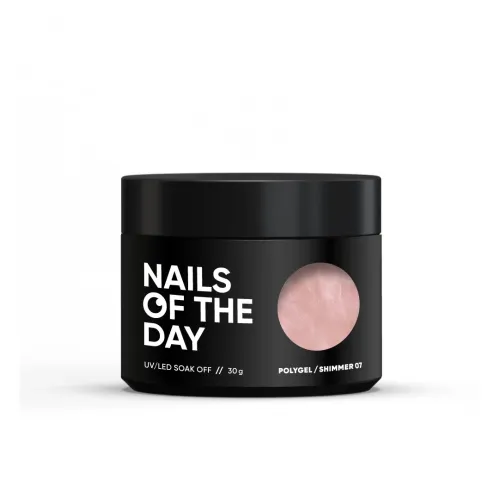 NAILS OF THE DAY Polygel shimmer 07, 30 mg
