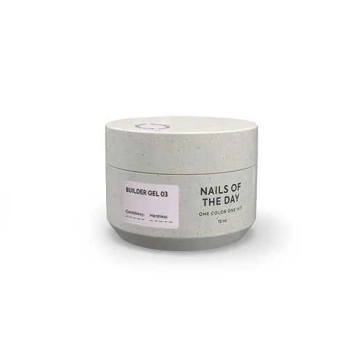 NAILS OF THE DAY Builder gel 03, 15 ml
