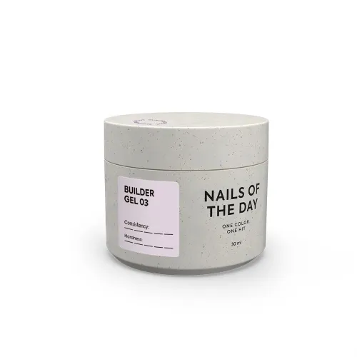 NAILS OF THE DAY Builder gel 03, 30 ml