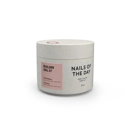 NAILS OF THE DAY Builder gel 07, 30 ml