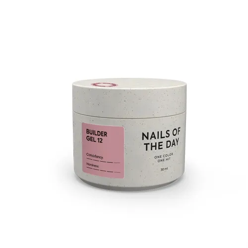 NAILS OF THE DAY Builder gel 12, 30 ml