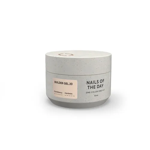 NAILS OF THE DAY Builder gel 20, 15 ml