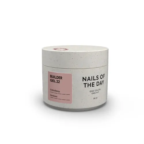 NAILS OF THE DAY Builder gel 22, 30 ml