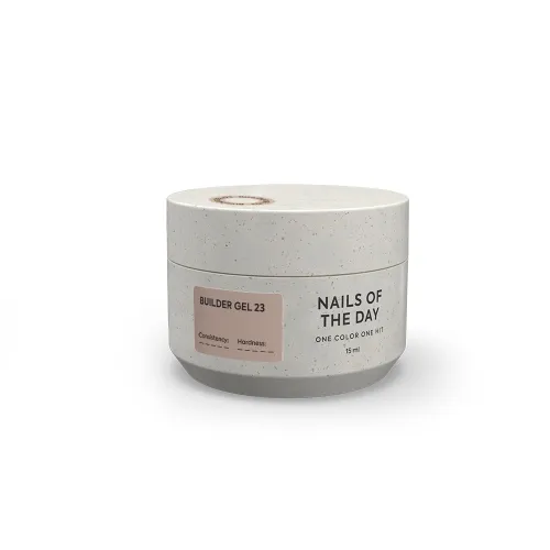 NAILS OF THE DAY Builder gel 23, 15 ml