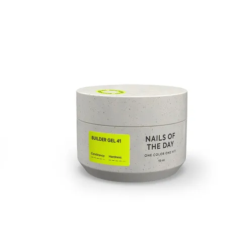 NAILS OF THE DAY Builder gel 41, 15 ml