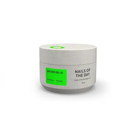 NAILS OF THE DAY Builder gel 42, 15 ml