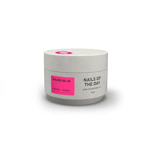 NAILS OF THE DAY Builder gel 46, 15 ml
