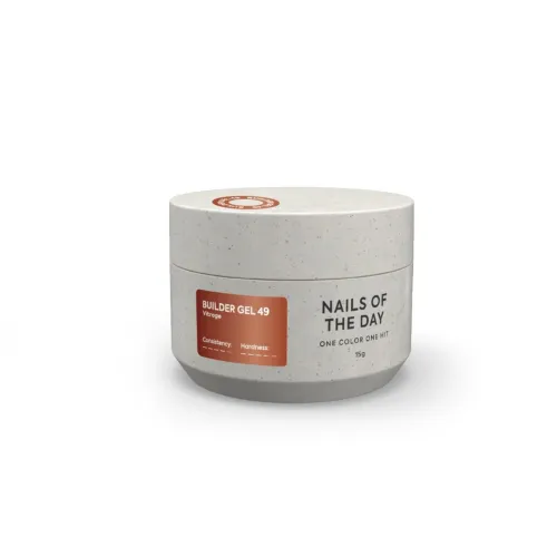 NAILS OF THE DAY Builder gel 49, 15 ml