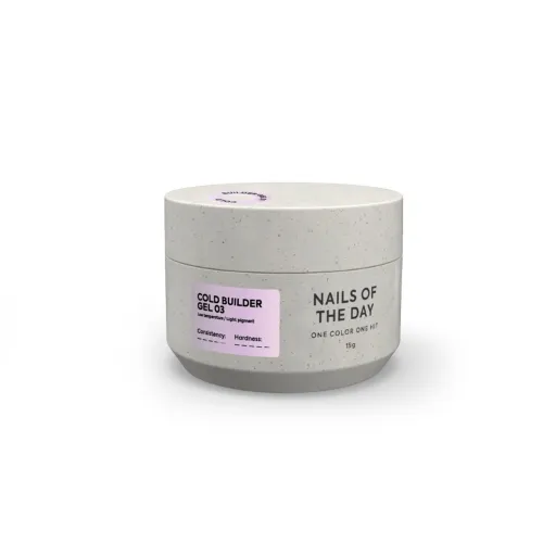 NAILS OF THE DAY Cold Builder Gel 03, 15 ml