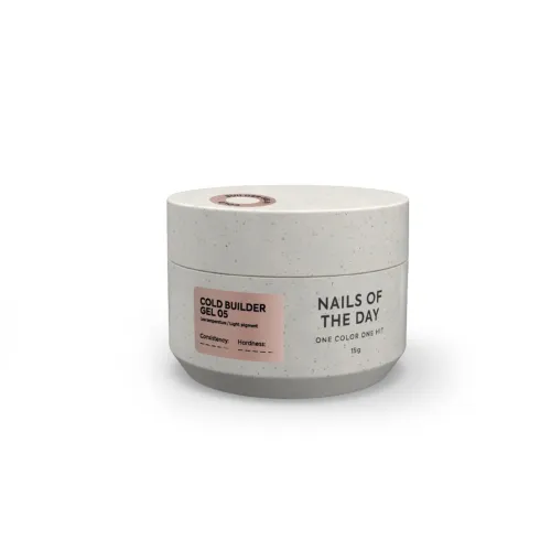 NAILS OF THE DAY Cold Builder Gel 05, 15 ml