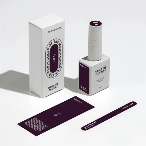 NAILSOFTHEDAY Color of the month January 2026 Midnight 10 ml